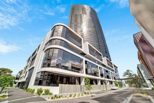 Building Facade of 103 South Wharf Drive, Docklands