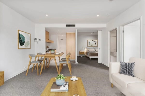 Living Room of 2011/22-24 Jane Bell Lane, Melbourne