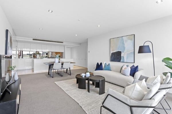 Living Room of 1003/567 St Kilda Road, Melbourne