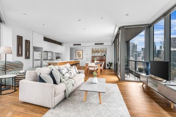 Living Room of 1601/1 Freshwater Place, Southbank