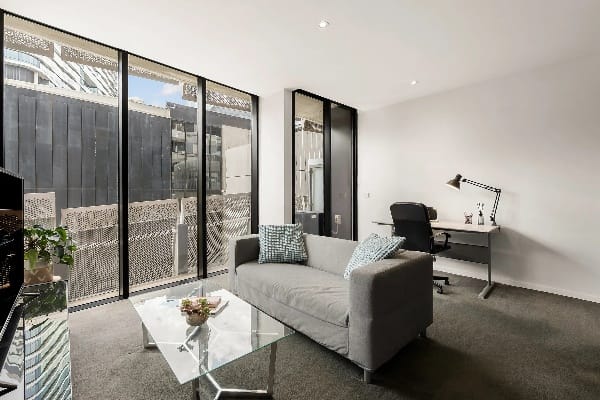Living Room of 400/12 Waterview Walk, Docklands