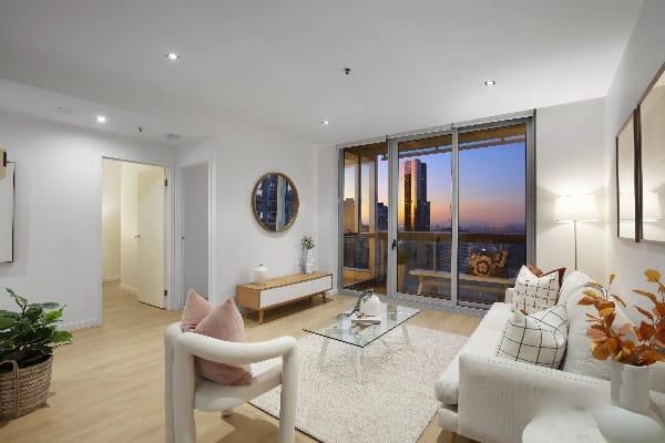 Living Room of 4106/22-24 Jane Bell Lane, Melbourne