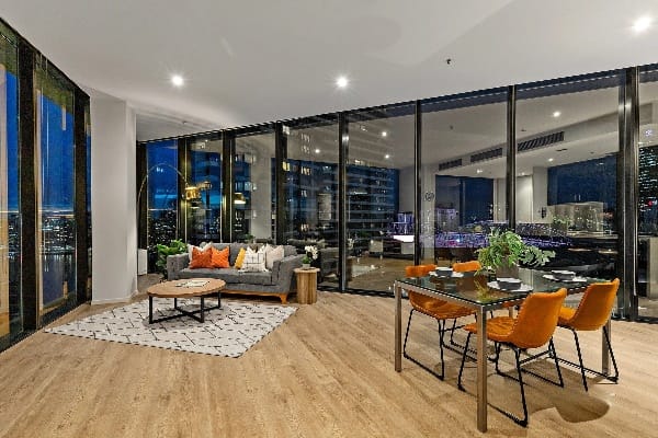 Living Room of 1802/12 Waterview Walk, Docklands