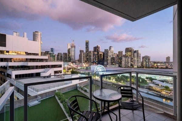 Balcony of 1411/60 Siddeley Street, Docklands