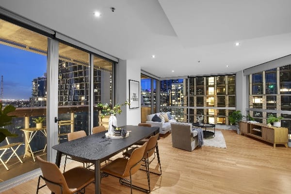 Living Room of 2508/22-24 Jane Bell Lane, Melbourne