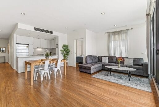 Living Room of 1307/60 Siddeley Street, Docklands