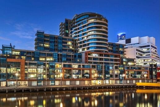Building Facade of 60 Siddeley Street, Docklands