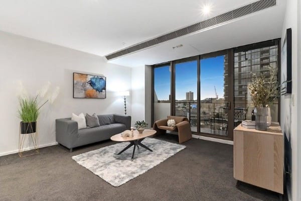 Living Room of 1006/118 Kavanagh Street, Southbank