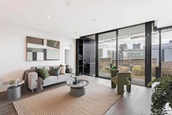 Living Room of 1009/8 Waterview Walk, Docklands