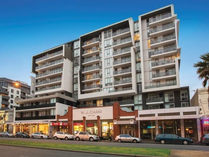 Building Facade of 101 Bay Street, Port Melbourne