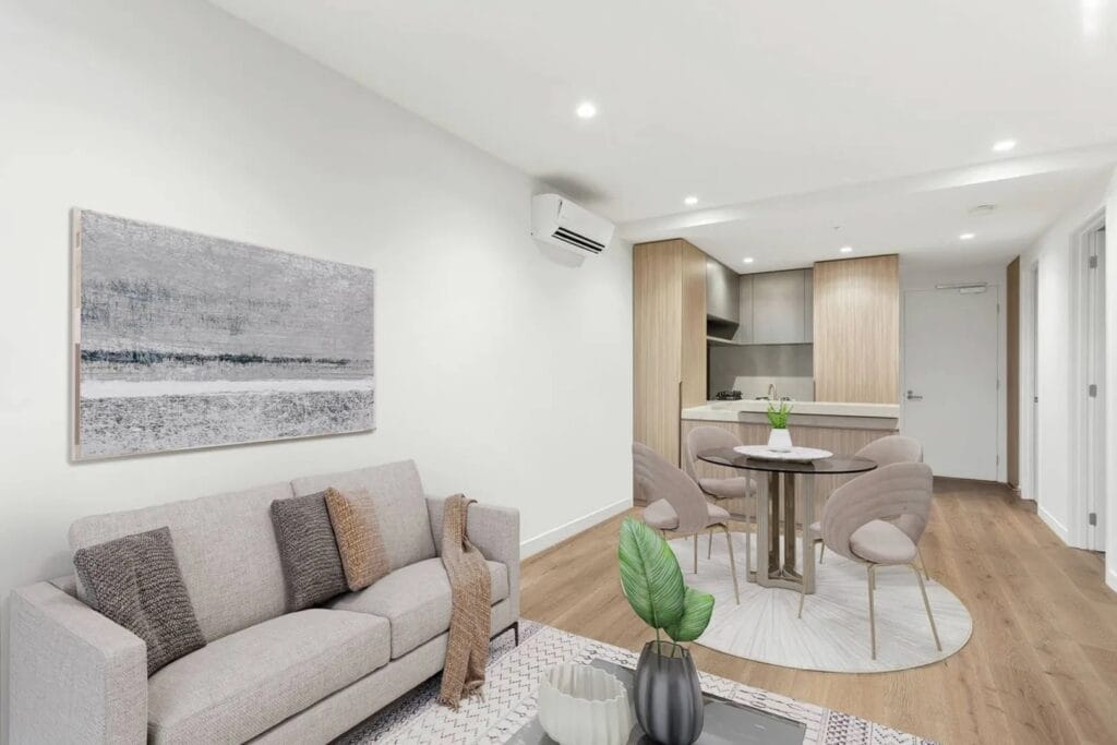 Living Room of 1015/3 Tarver Street, Port Melbourne