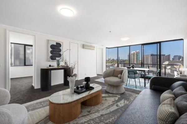 Living Room of 102/22 Kavanagh Street, Southbank