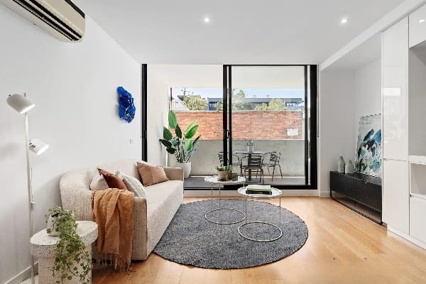 Living Room of 102/41 Nott Street, Port Melbourne