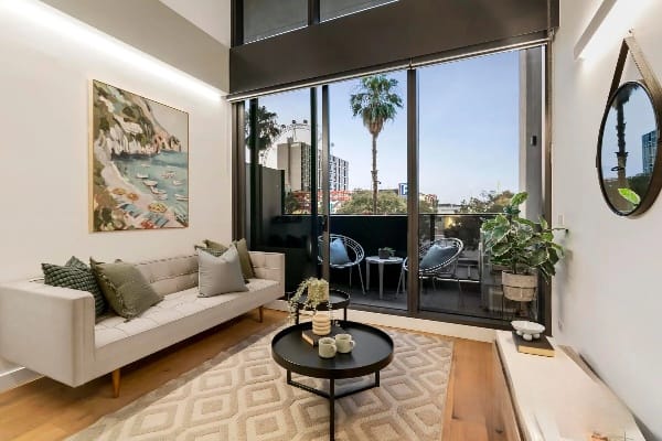 Living Room of 104/387 Docklands Drive, Docklands
