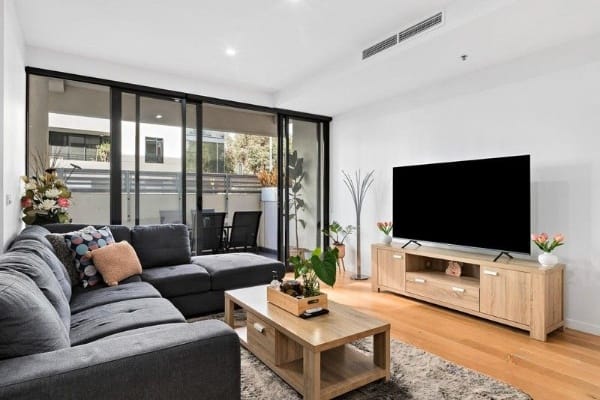 Living Room of 105/216 Rouse Street, Port Melbourne