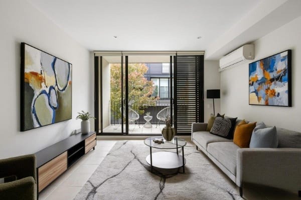 Living Room of 106/33 Cliveden Close, East Melbourne