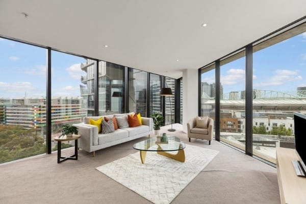 Living Room of 1107/8 Waterview Walk, Docklands