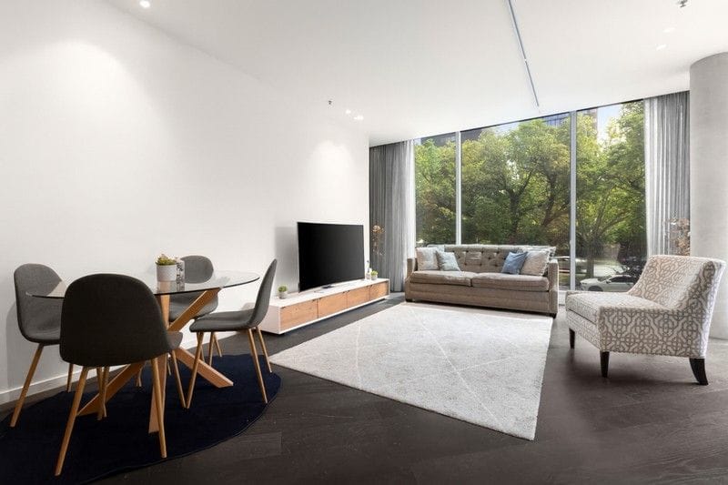 Living Room of 110/499 St Kilda Road, Melbourne