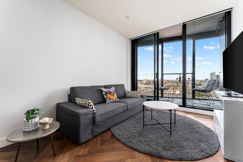 Living Room of 1118/555 St Kilda Road, Melbourne