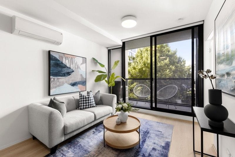 Living Room of 116/11 Flockhart Street, Abbotsford