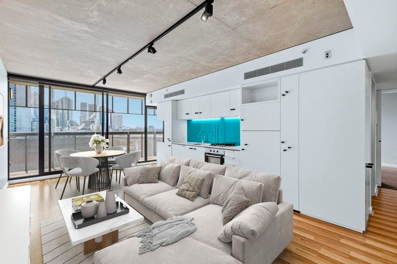 Living Room of 1203/152 Sturt Street, Southbank