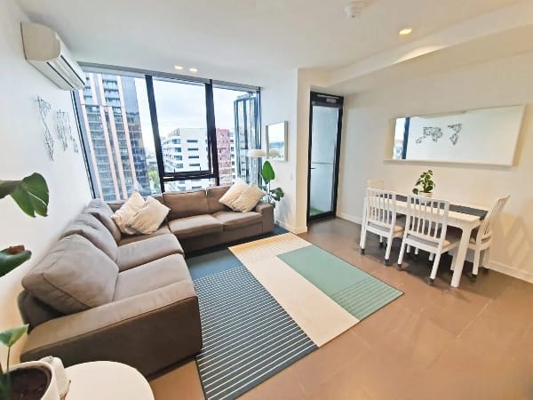 Living Room of 1208/22 Dorcas Street, Southbank