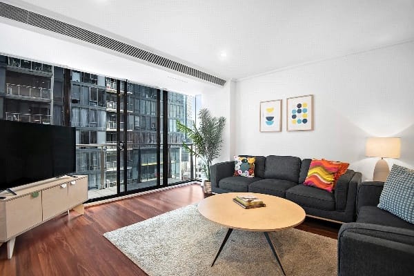 Living Room of 123/173 City Road, Southbank