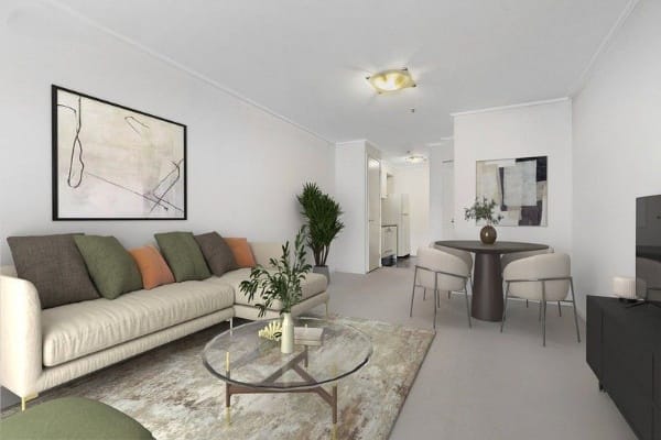 Living Room of 126/173 City Road, Southbank