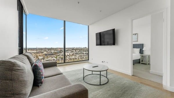 Living Room of 1302/915 Collins Street, Docklands