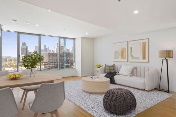 Living Room of 1311/2 Newquay Promenade, Docklands