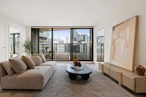 Living Room of 1315/100 Harbour Esplanade, Docklands