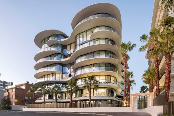 Building Facade of 14-16 The Esplanade, St Kilda