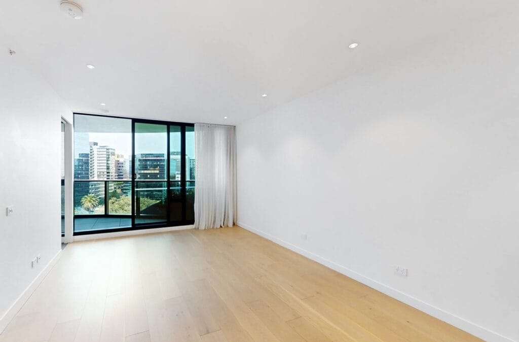 Living Room of 1404/8 Bowen Crescent, Melbourne
