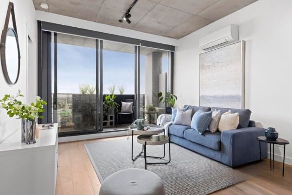 Living Room of 1405/387 Docklands Drive, Docklands