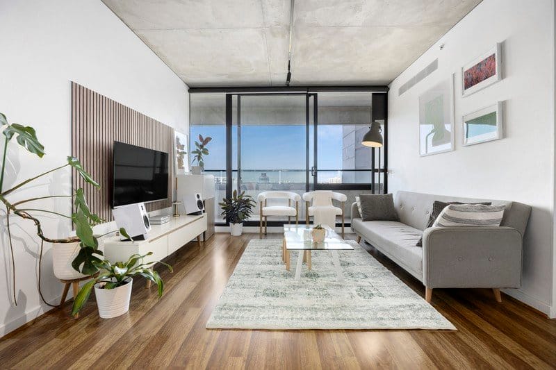 Living Room of 1505/152 Sturt Street, Southbank
