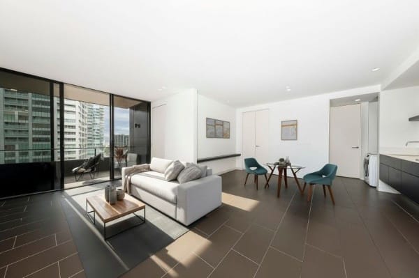 Living Room of 1602/22 Dorcas Street, Southbank