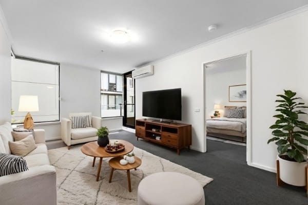 Living Room of 16/39 Dorcas Street, South Melbourne