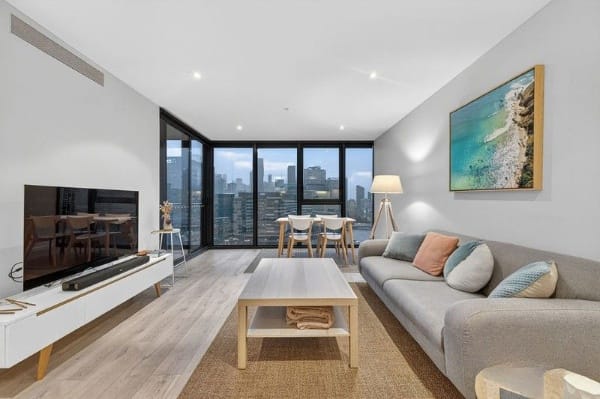 Living Room of 1702/1 Point Park, Docklands