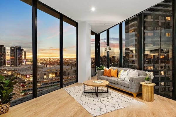 Living Room of 1802/18 Waterview Walk, Docklands