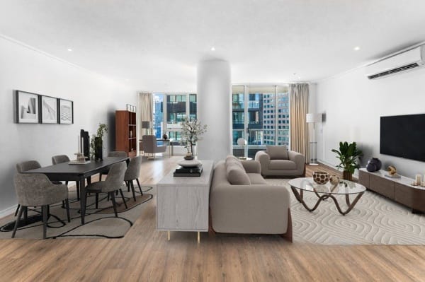 Living Room of 1805/14 Kavanagh Street, Southbank