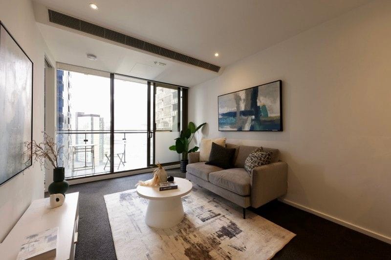 Living Room of 2009/118 Kavanagh Street, Southbank