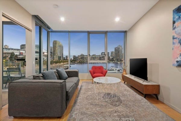 Living Room of 205/2 Newquay Promenade, Docklands