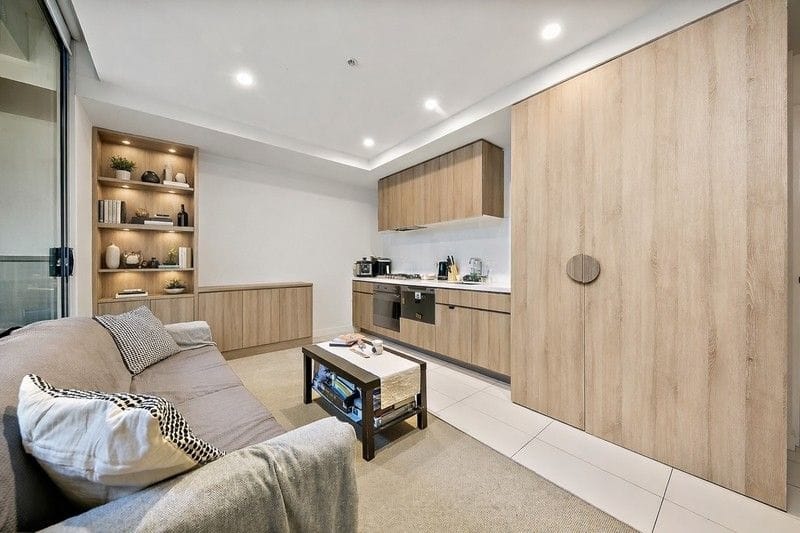 Living Room of 207/19 Nott Street, Port Melbourne