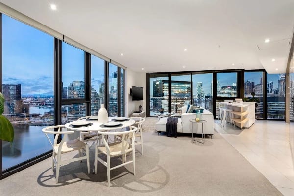Living Room of 2101/100 Lorimer Street, Docklands
