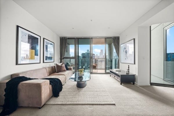 Living Room of 2203/1 Point Park, Docklands