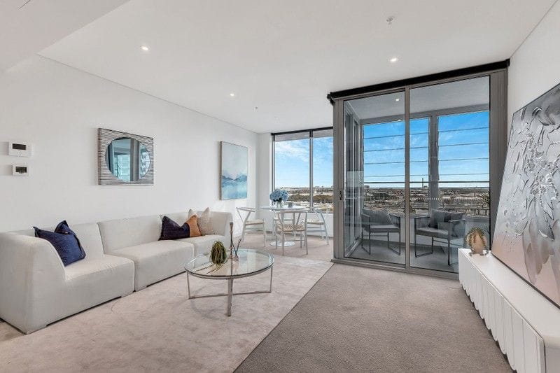 Living Room of 2407/81 South Wharf Drive, Docklands