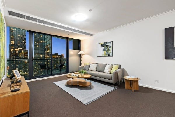 Living Room of 2606/180 City Road, Southbank