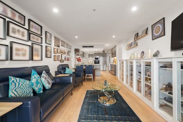 Living Room of 2704/100 Harbour Esplanade, Docklands