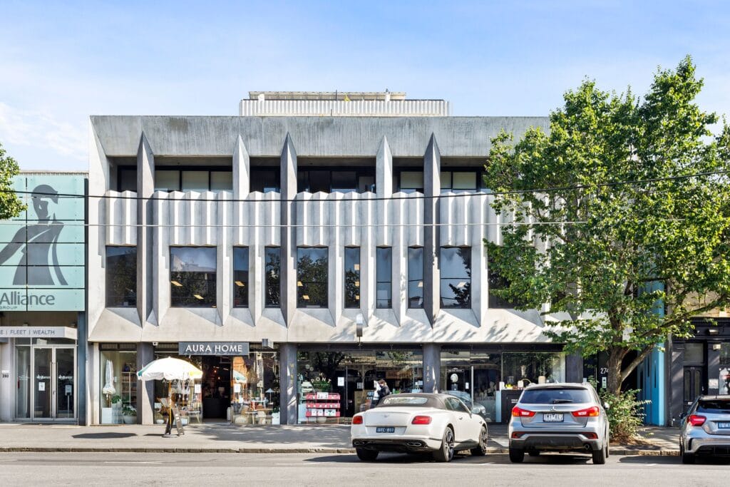 Building Facade of 274 Coventry Street, South Melbourne