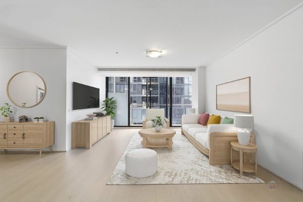 Living Room of 282/173 City Road, Southbank